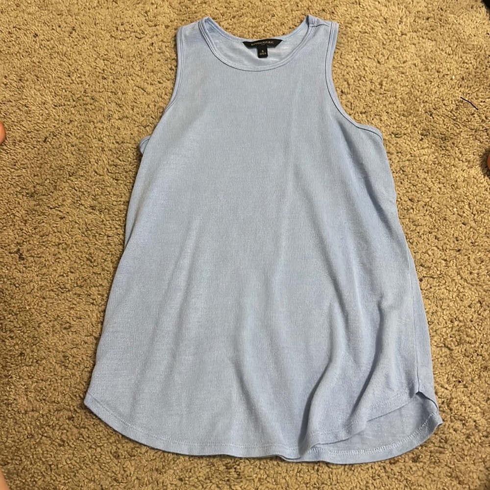 Blue tank top